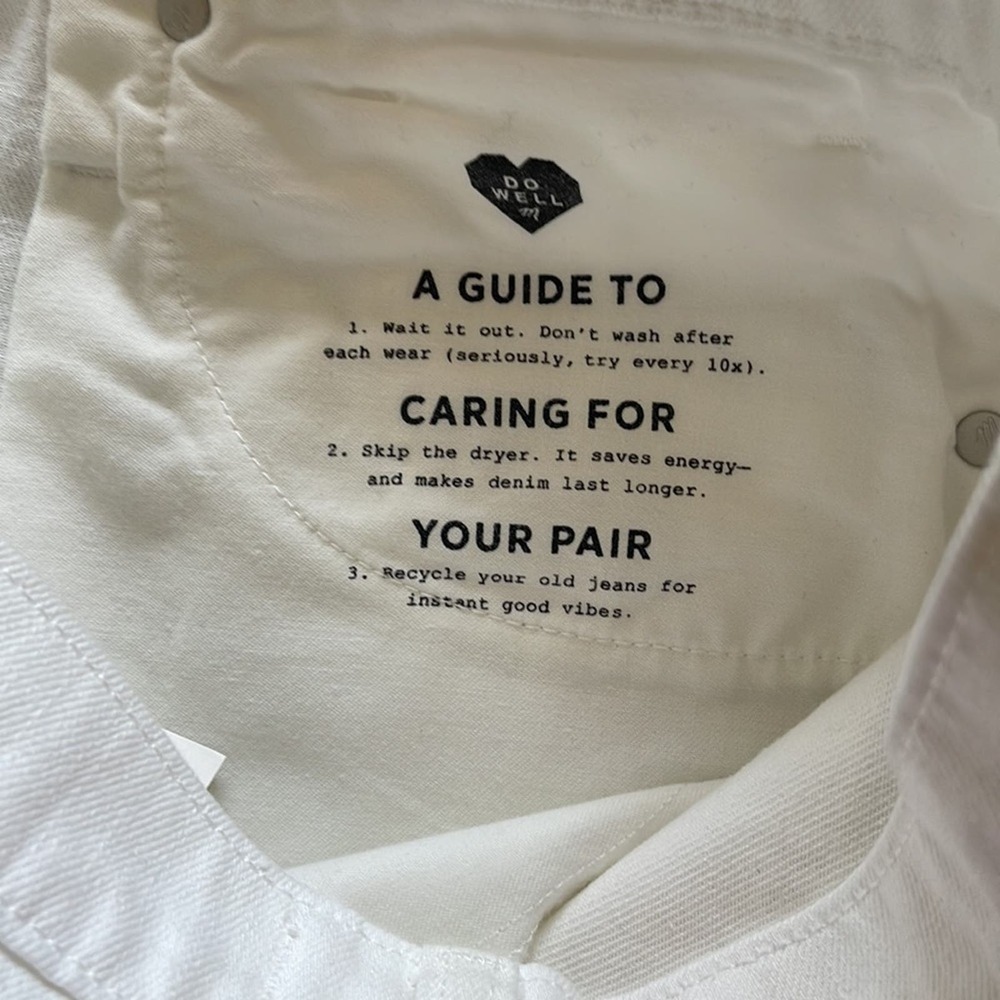 🆕Madewell Rigid Denim A-Line Mini Skirt White SHIPS SAME DAY📦‼️ - Picture 5 of 9